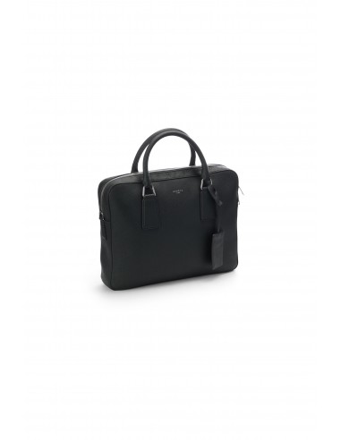 Briefcase en cuir Saffiano hantent personnes